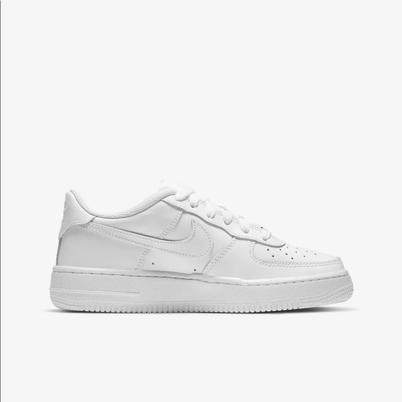 NIKE AIR FORCE 1 (GS) WHITE SZ 6Y/W7.5 314192-117 - Picture 2 of 10